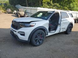 Salvage cars for sale at Center Rutland, VT auction: 2022 Ford Explorer ST