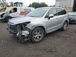 Salvage cars for sale at New Britain, CT auction: 2015 Subaru Forester 2.5I Touring