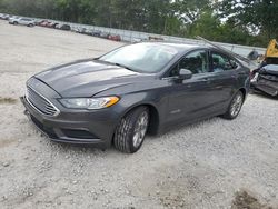 Ford Fusion se Hybrid salvage cars for sale: 2017 Ford Fusion SE Hybrid