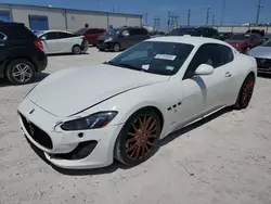 Salvage cars for sale at Haslet, TX auction: 2013 Maserati Granturismo S