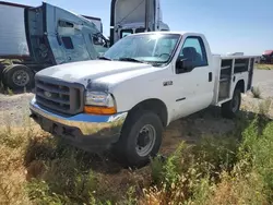 Salvage trucks for sale at Martinez, CA auction: 2001 Ford F350 SRW Super Duty