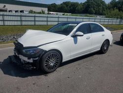 Salvage cars for sale at Assonet, MA auction: 2022 Mercedes-Benz C 300 4matic