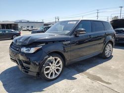 Land Rover salvage cars for sale: 2016 Land Rover Range Rover Sport SE