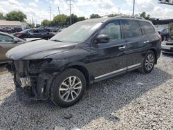 Nissan salvage cars for sale: 2013 Nissan Pathfinder S