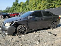 Toyota salvage cars for sale: 2009 Toyota Corolla Base