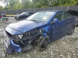 Salvage cars for sale at Waldorf, MD auction: 2020 Hyundai Accent SE