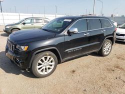 Salvage SUVs for sale at auction: 2017 Jeep Grand Cherokee Limited