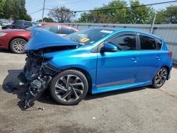 Salvage cars for sale at Moraine, OH auction: 2016 Scion IM