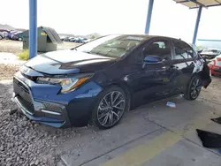 Salvage cars for sale at auction: 2021 Toyota Corolla SE