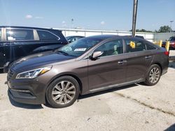 Salvage cars for sale at Dyer, IN auction: 2016 Hyundai Sonata Sport