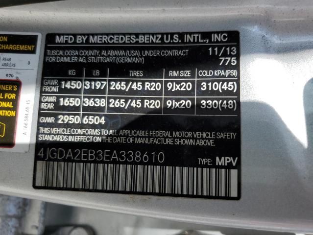 2014 Mercedes-Benz ML 350 Bluetec