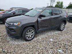 Jeep salvage cars for sale: 2022 Jeep Compass Latitude LUX