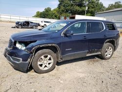 Salvage cars for sale at Chatham, VA auction: 2017 GMC Acadia SLE