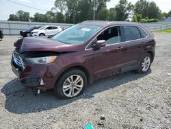 Salvage cars for sale at Gastonia, NC auction: 2020 Ford Edge SEL