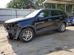 Salvage cars for sale at Austell, GA auction: 2015 KIA Sorento LX