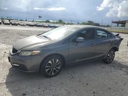 Salvage cars for sale at Corpus Christi, TX auction: 2013 Honda Civic EX