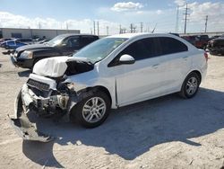 Salvage cars for sale at Haslet, TX auction: 2014 Chevrolet Sonic LT