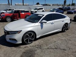 Salvage cars for sale at Van Nuys, CA auction: 2020 Honda Accord Sport