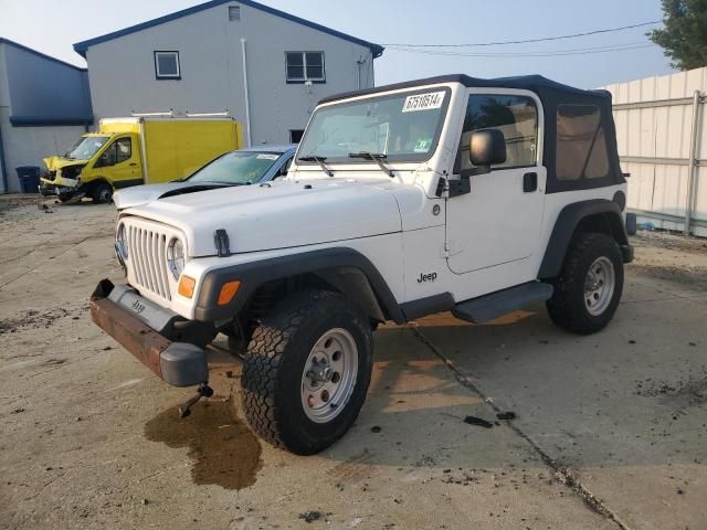 2005 Jeep Wrangler / TJ SE