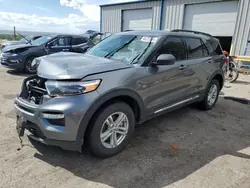 Salvage cars for sale at Albuquerque, NM auction: 2023 Ford Explorer XLT