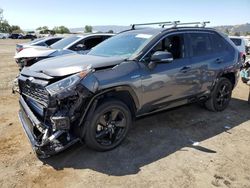 Toyota salvage cars for sale: 2019 Toyota Rav4 XSE