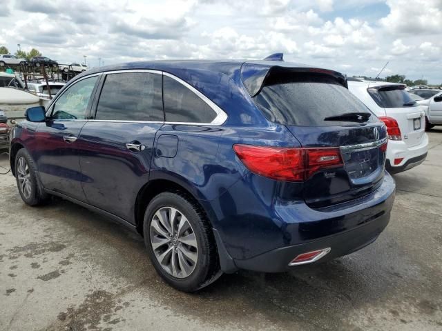 2016 Acura MDX Technology