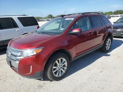 Salvage cars for sale at San Antonio, TX auction: 2014 Ford Edge SEL