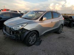 Salvage cars for sale at Tucson, AZ auction: 2015 Hyundai Tucson Limited