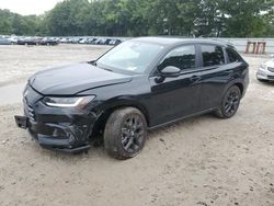 Salvage cars for sale at North Billerica, MA auction: 2024 Honda HR-V Sport