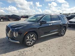 Salvage cars for sale at Houston, TX auction: 2022 Hyundai Palisade Calligraphy