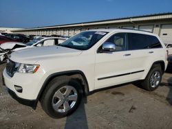 Salvage cars for sale from Copart Louisville, KY: 2012 Jeep Grand Cherokee Limited