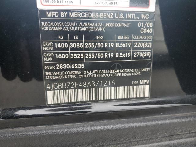 2008 Mercedes-Benz ML 550