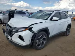 Salvage cars for sale at Brighton, CO auction: 2022 Hyundai Tucson SEL Convenience