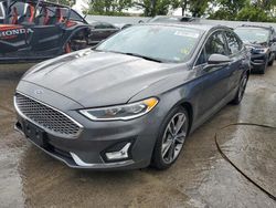 Ford salvage cars for sale: 2020 Ford Fusion Titanium