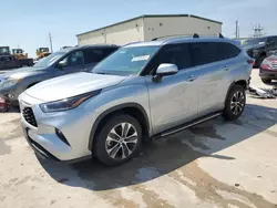 Salvage cars for sale at Haslet, TX auction: 2021 Toyota Highlander XLE