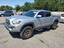 Toyota salvage cars for sale: 2018 Toyota Tacoma Double Cab