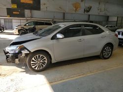 Toyota Corolla l salvage cars for sale: 2017 Toyota Corolla L