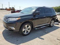 Salvage cars for sale at Oklahoma City, OK auction: 2013 Toyota Highlander Limited