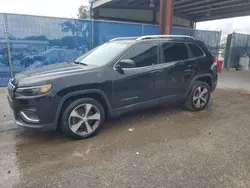 Jeep salvage cars for sale: 2019 Jeep Cherokee Limited