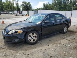 Chevrolet salvage cars for sale: 2011 Chevrolet Impala LT