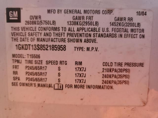 2005 GMC Envoy