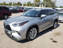 Salvage cars for sale at Bridgeton, MO auction: 2020 Toyota Highlander Limited