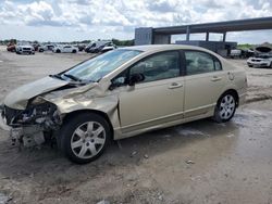 Honda salvage cars for sale: 2007 Honda Civic LX