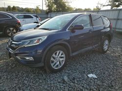 Salvage cars for sale at Windsor, NJ auction: 2015 Honda CR-V EX