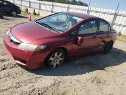 Salvage cars for sale at Spartanburg, SC auction: 2011 Honda Civic LX