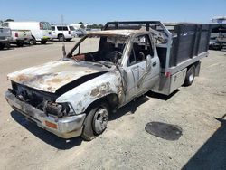 Salvage trucks for sale at San Diego, CA auction: 1990 Toyota Pickup Cab Chassis Long Wheelbase