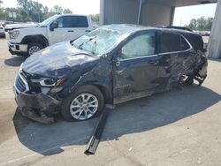 Salvage cars for sale at Fort Wayne, IN auction: 2020 Chevrolet Equinox LT