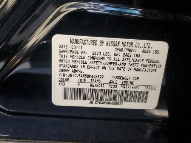 2011 Infiniti G37