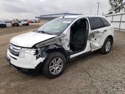 Salvage cars for sale at San Diego, CA auction: 2010 Ford Edge SE