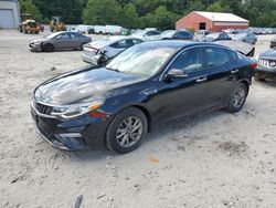 Salvage cars for sale at Mendon, MA auction: 2019 KIA Optima LX